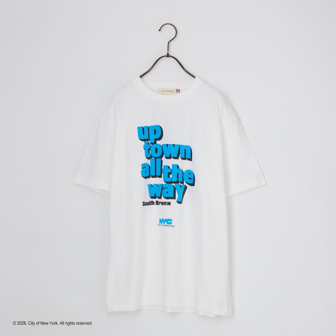 GOOD ROCK SPEED [グッドロックスピード] NYC ショートスリーブTシャツ [26NYC008W] WHITE