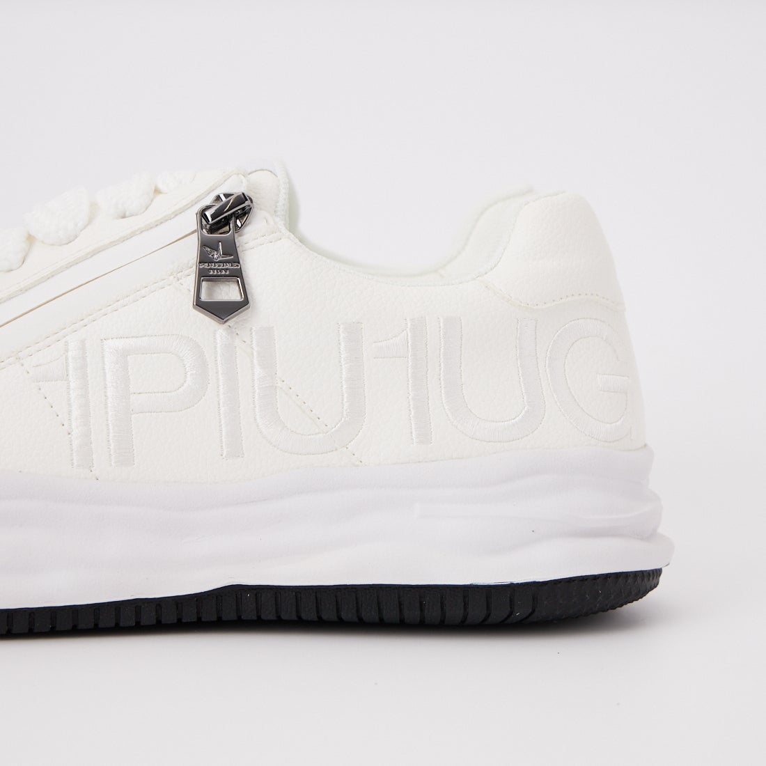 1PIU1UGUALE3 RELAX [ウノ ピゥ ウノ ウグァーレ トレ] ディスターテッドソール スニーカー [USX-26008] SN10 WHITE