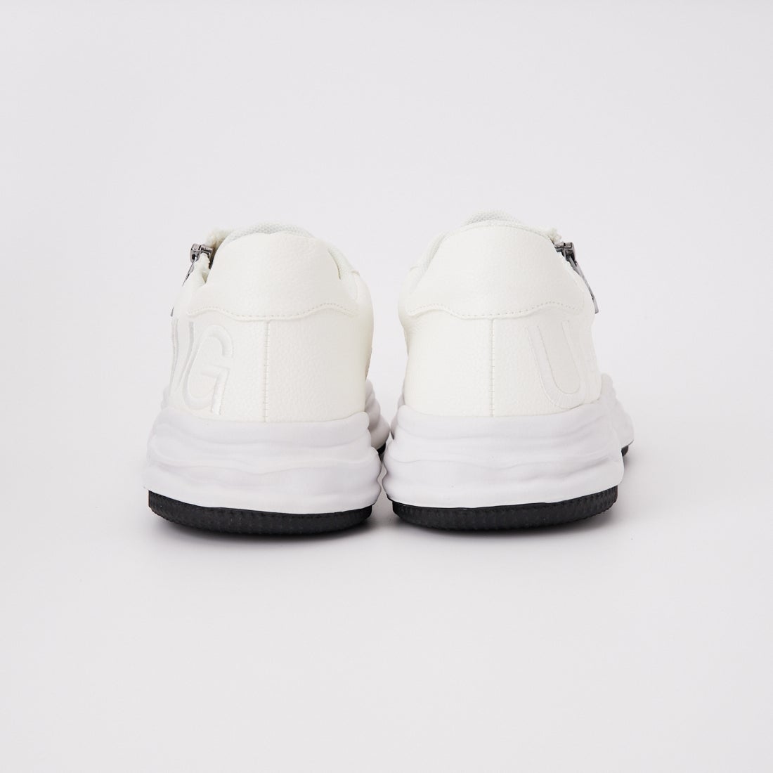 1PIU1UGUALE3 RELAX [ウノ ピゥ ウノ ウグァーレ トレ] ディスターテッドソール スニーカー [USX-26008] SN10 WHITE