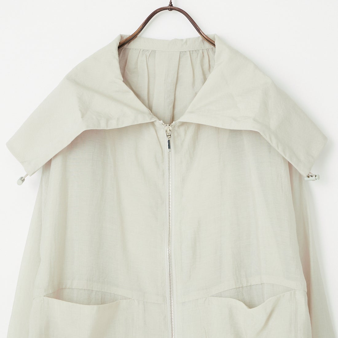 TenuE [テニュイ] カラー2WAYブルゾン [25100202] GRAY