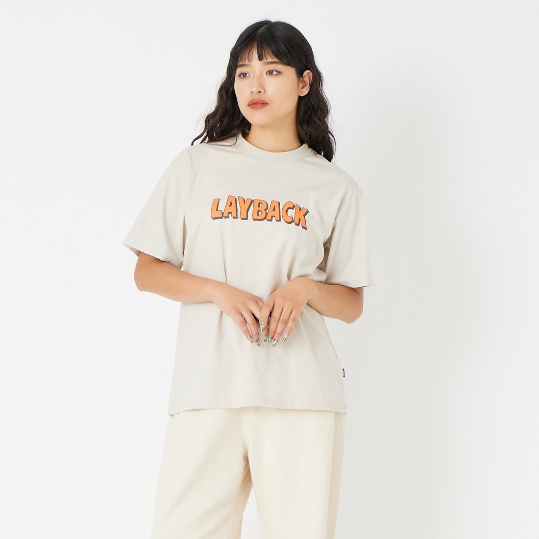 THE NORTH FACE [ザ ノースフェイス] ショートスリーブ レイバッククライムTシャツ [NT12611] FI &&モデル身長：162cm 着用サイズ：S&&