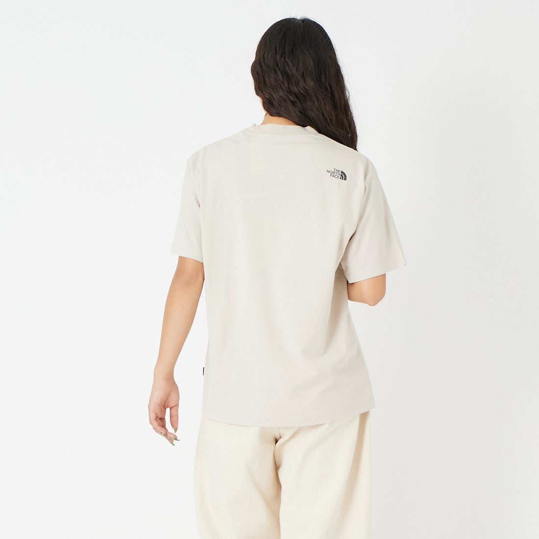 THE NORTH FACE [ザ ノースフェイス] ショートスリーブ レイバッククライムTシャツ [NT12611] FI &&モデル身長：162cm 着用サイズ：S&&