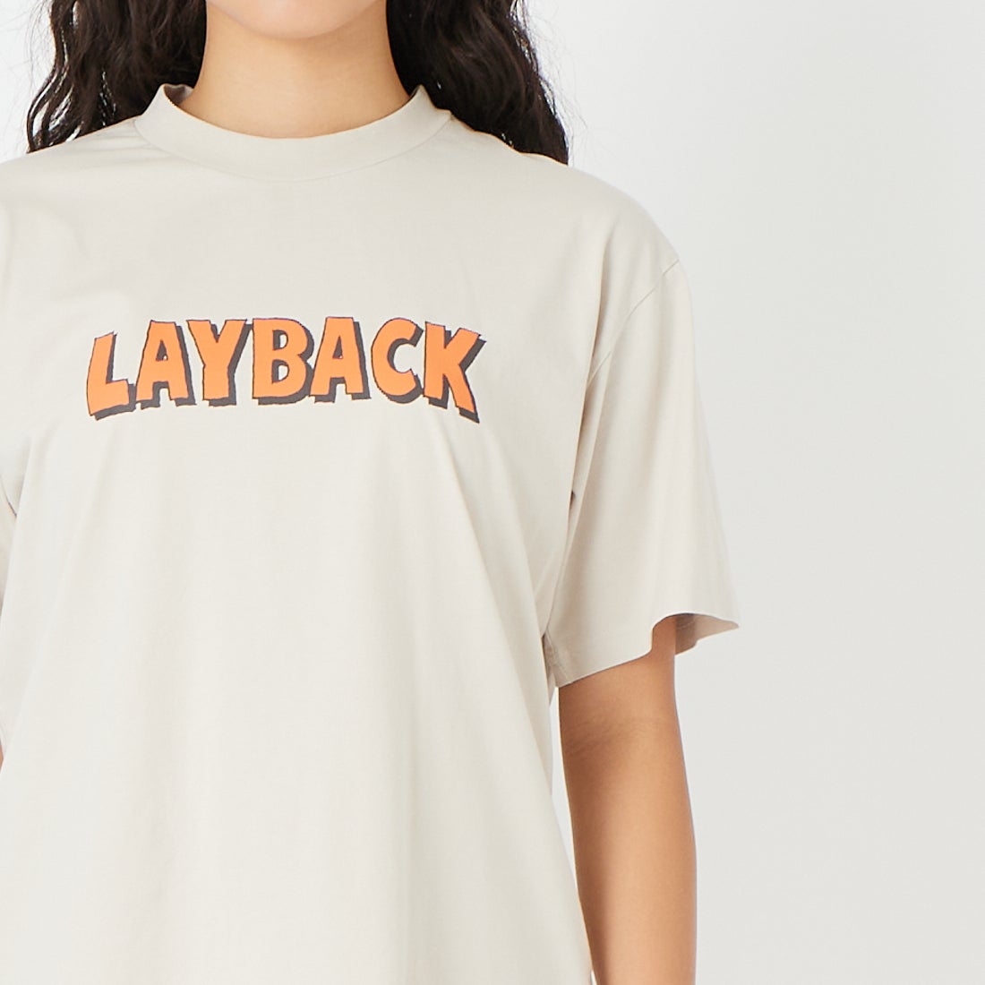 THE NORTH FACE [ザ ノースフェイス] ショートスリーブ レイバッククライムTシャツ [NT12611] FI &&モデル身長：162cm 着用サイズ：S&&