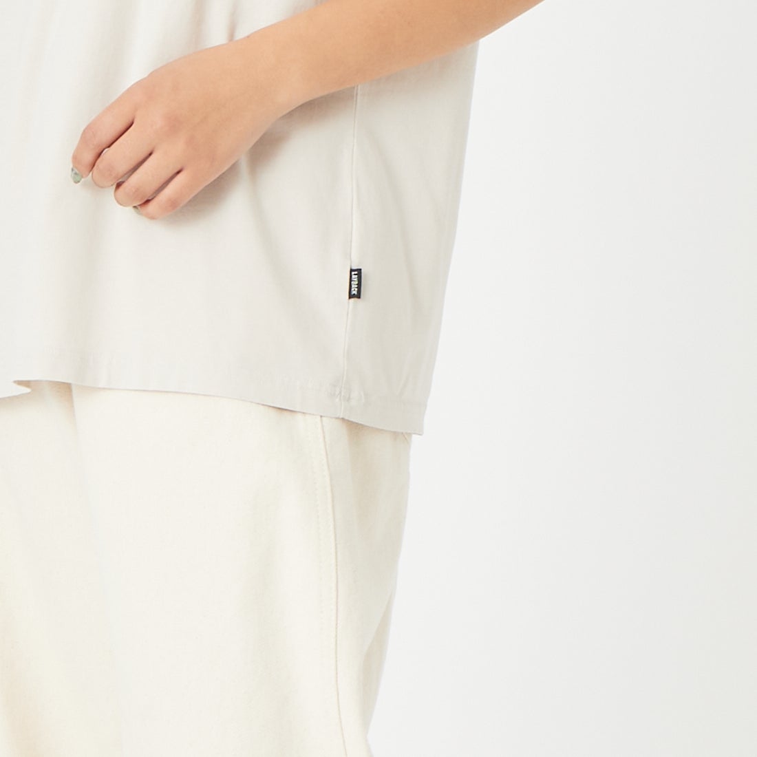 THE NORTH FACE [ザ ノースフェイス] ショートスリーブ レイバッククライムTシャツ [NT12611] FI &&モデル身長：162cm 着用サイズ：S&&