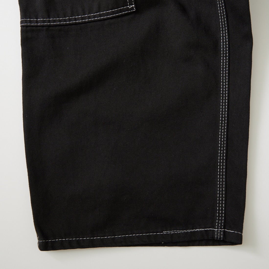 ODDMENT [オッドメント] ビッグペインターダブルニーパンツ [BIG-PAINTER-DOUBLE] DYED BLACK