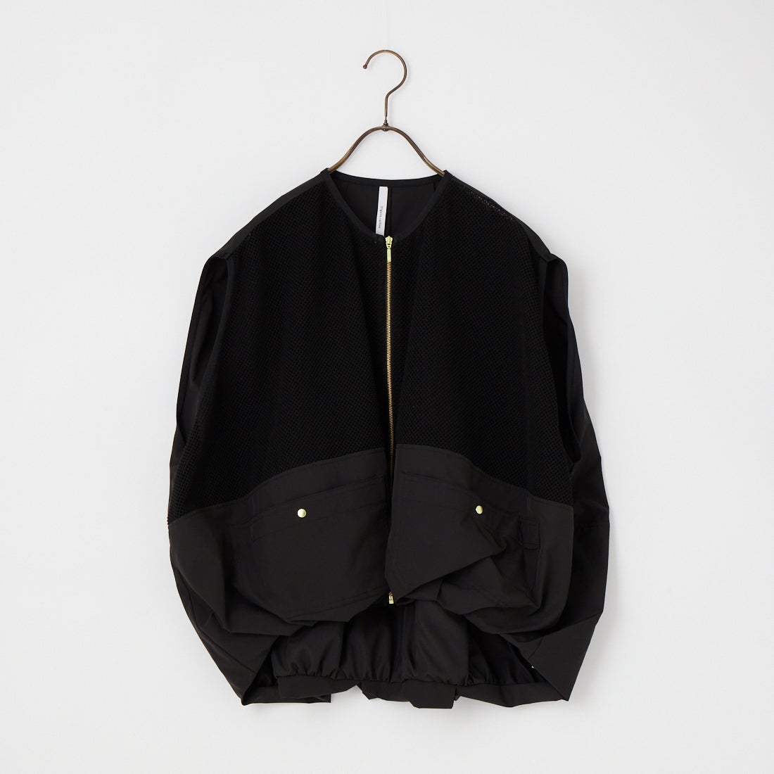 DIGNITE COLLIER [ディニテコリエ] メッシュバルーンジレ [80268707] 004 ﾌﾞﾗｯｸ
