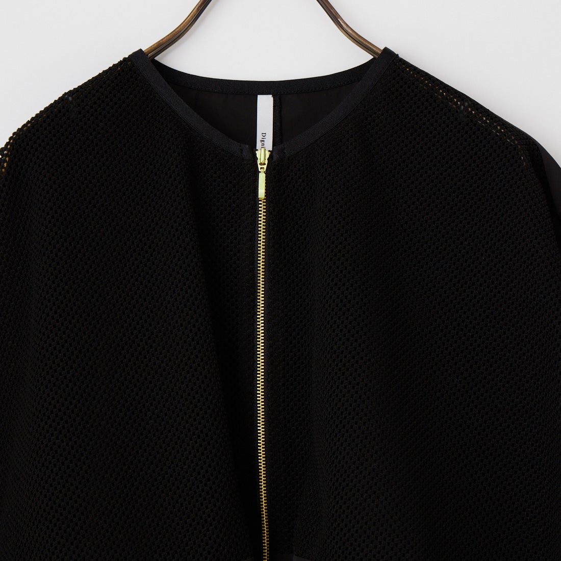 DIGNITE COLLIER [ディニテコリエ] メッシュバルーンジレ [80268707] 004 ﾌﾞﾗｯｸ