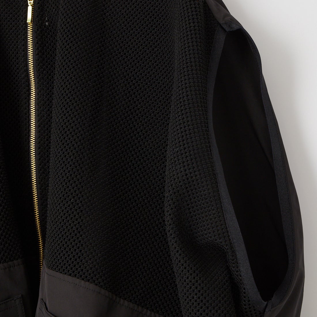 DIGNITE COLLIER [ディニテコリエ] メッシュバルーンジレ [80268707] 004 ﾌﾞﾗｯｸ