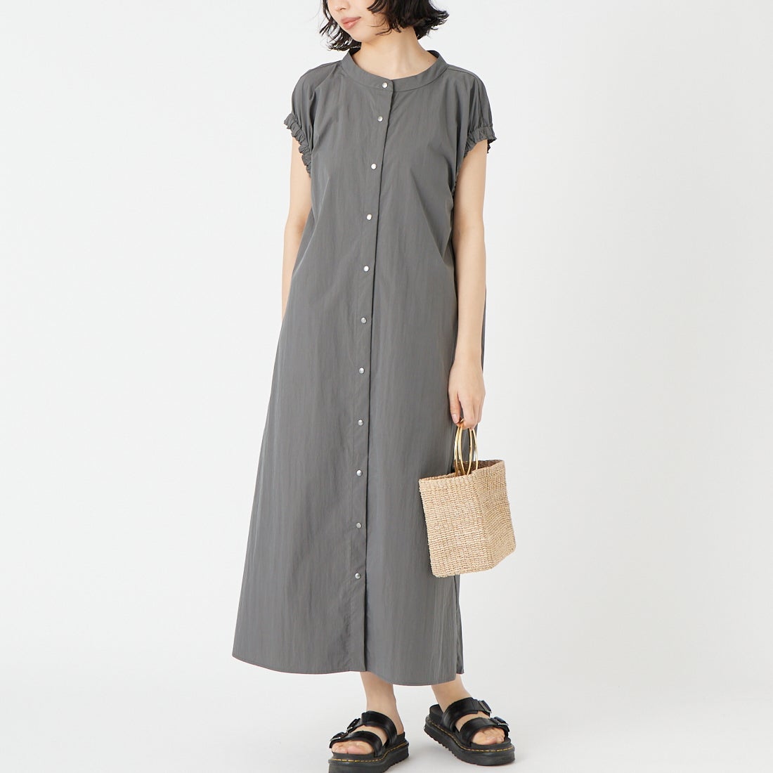 003 ﾁｬｺｰﾙ&&モデル身長：162cm 着用サイズ：F&&