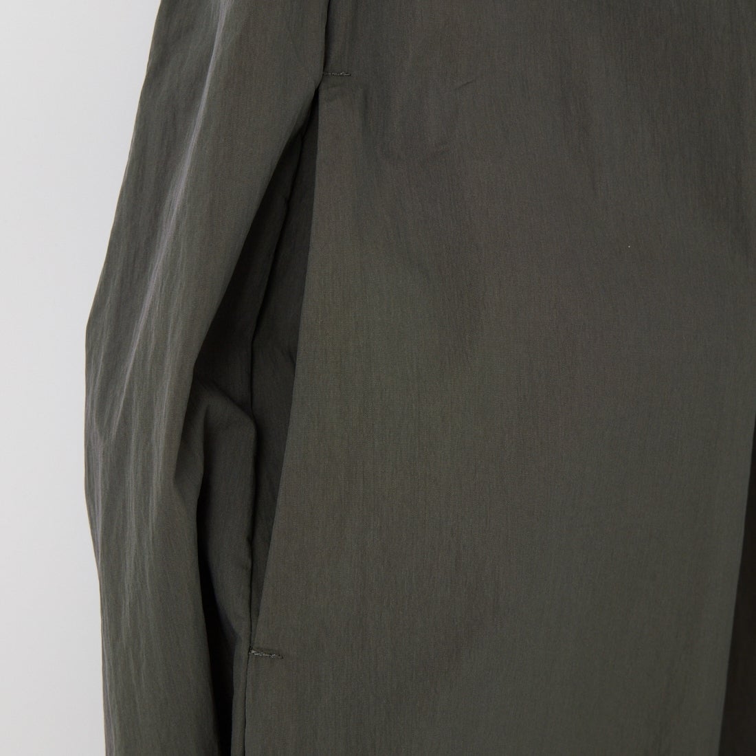 DIGNITE COLLIER [ディニテコリエ] 袖ギャザースナップワンピース [80268706] 003 ﾁｬｺｰﾙ