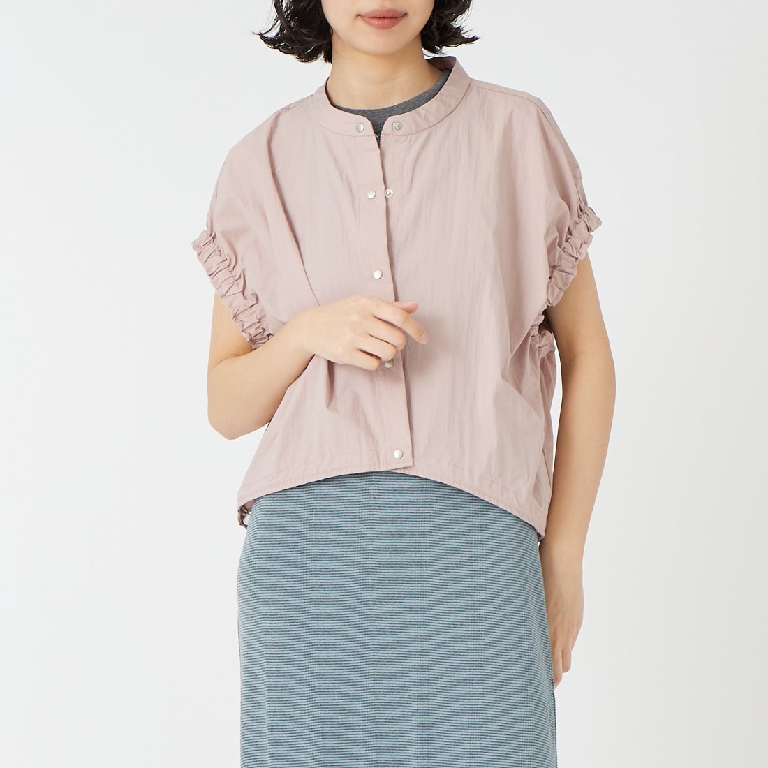 013 ﾋﾟﾝｸ&&モデル身長：162cm 着用サイズ：F&&