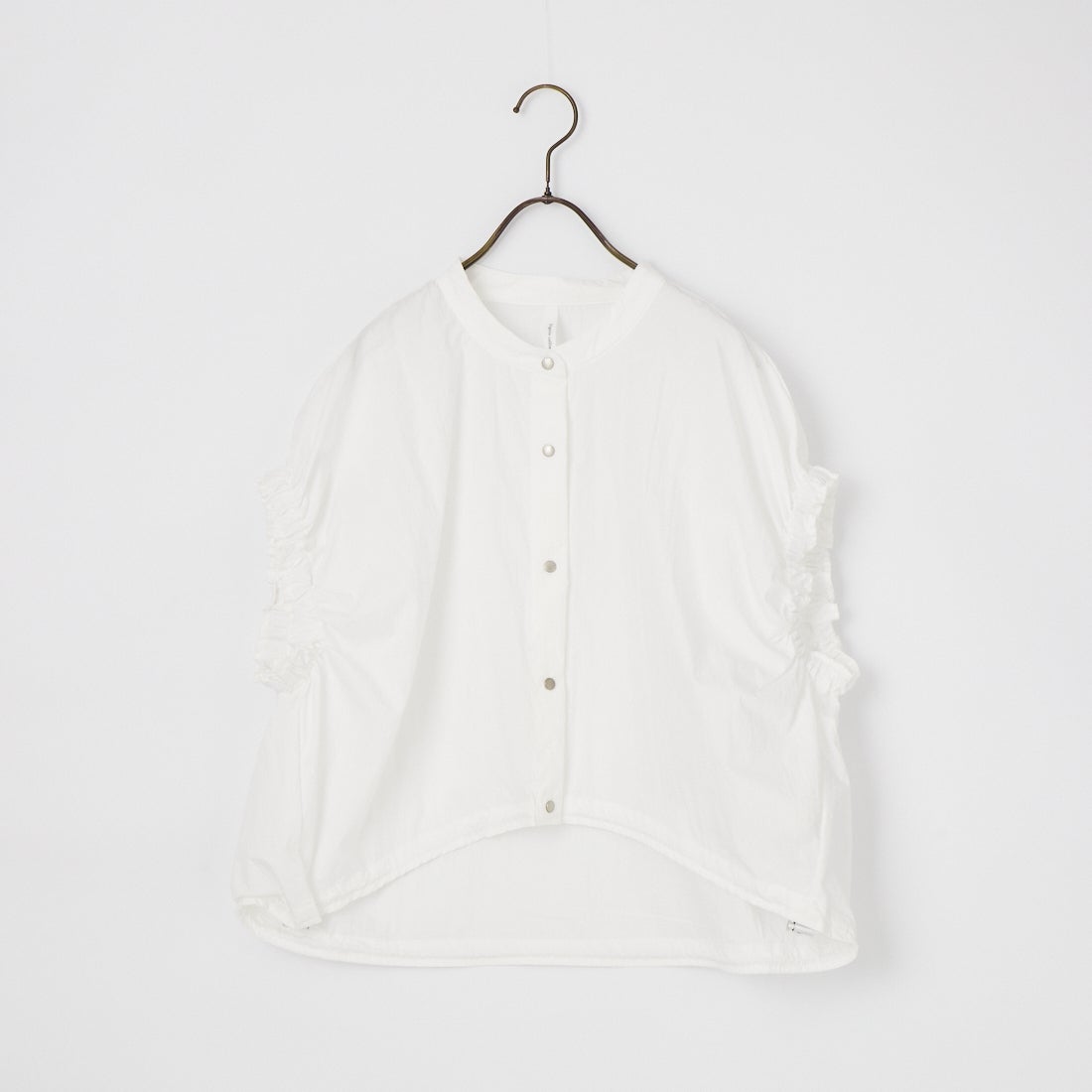 DIGNITE COLLIER [ディニテコリエ] ショートスナップブラウス [80268705] 031 ｵﾌﾎﾜｲﾄ