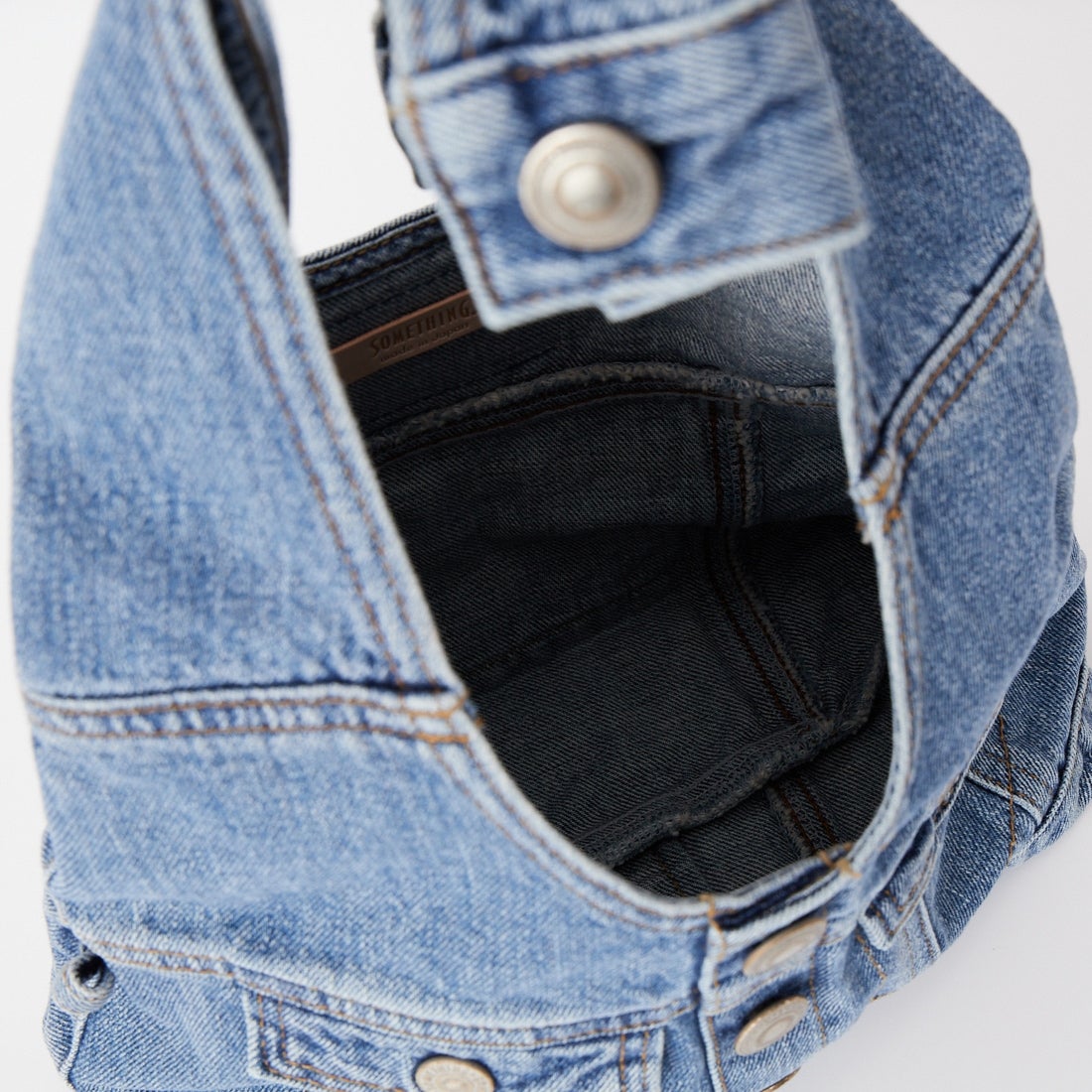 SOMETHING [サムシング] ジャケットディティールスモールバッグ [SAK003] 94 L.BLUE