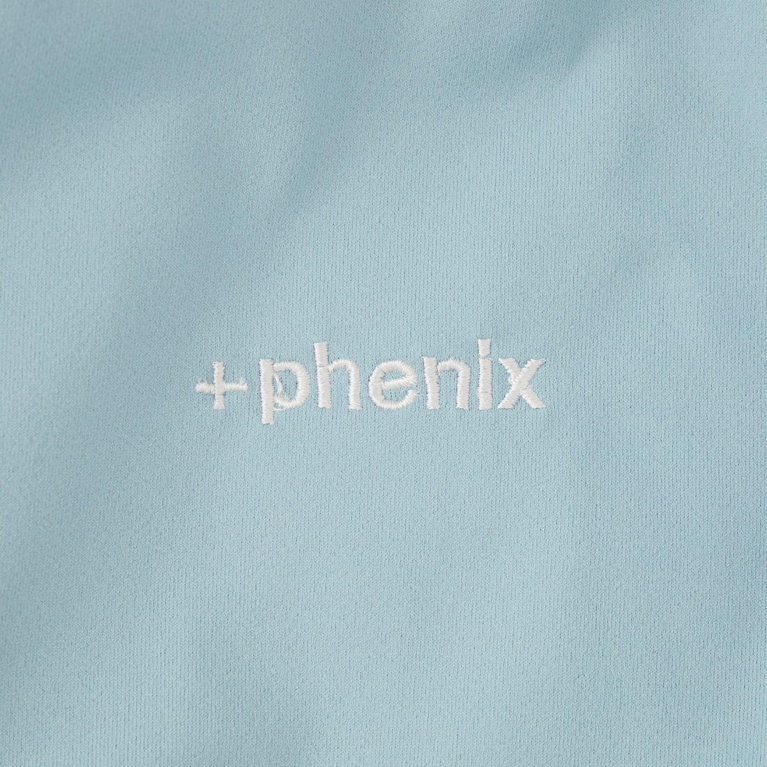 +phenix [プラスフェニックス] 別注 エアメッシュコンビ 7分袖Tシャツ [POT-26015IN-JF] SAX