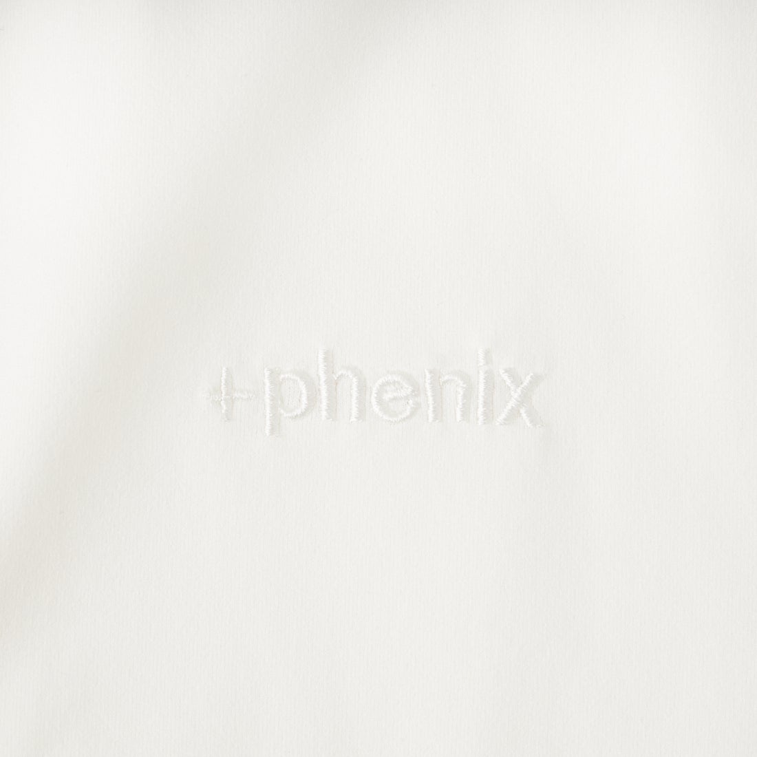 +phenix [プラスフェニックス] 別注 エアメッシュコンビ 7分袖Tシャツ [POT-26015IN-JF] WHITE