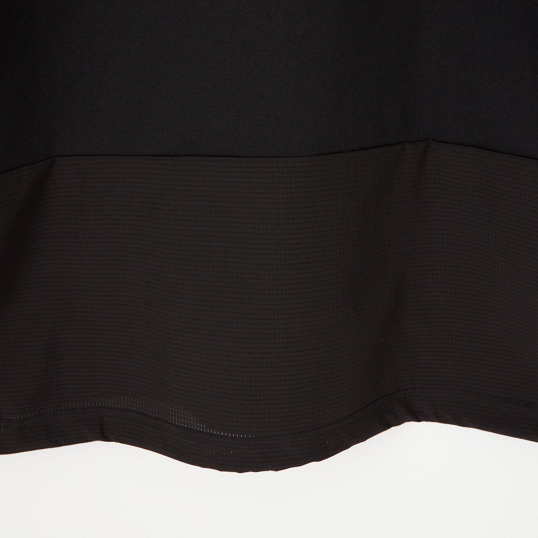 +phenix [プラスフェニックス] 別注 エアメッシュコンビ 7分袖Tシャツ [POT-26015IN-JF] BLACK