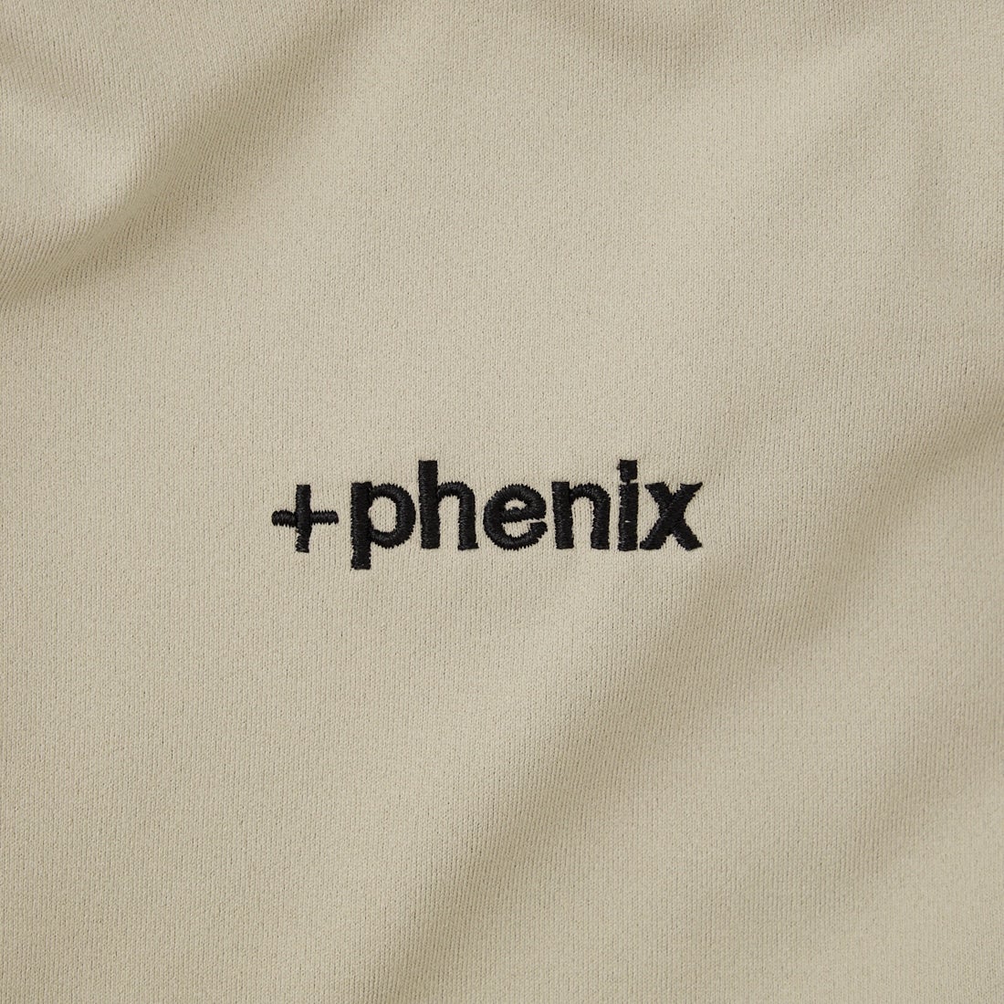 +phenix [プラスフェニックス] 別注 エアメッシュコンビ 7分袖Tシャツ [POT-26015IN-JF] GREIGE