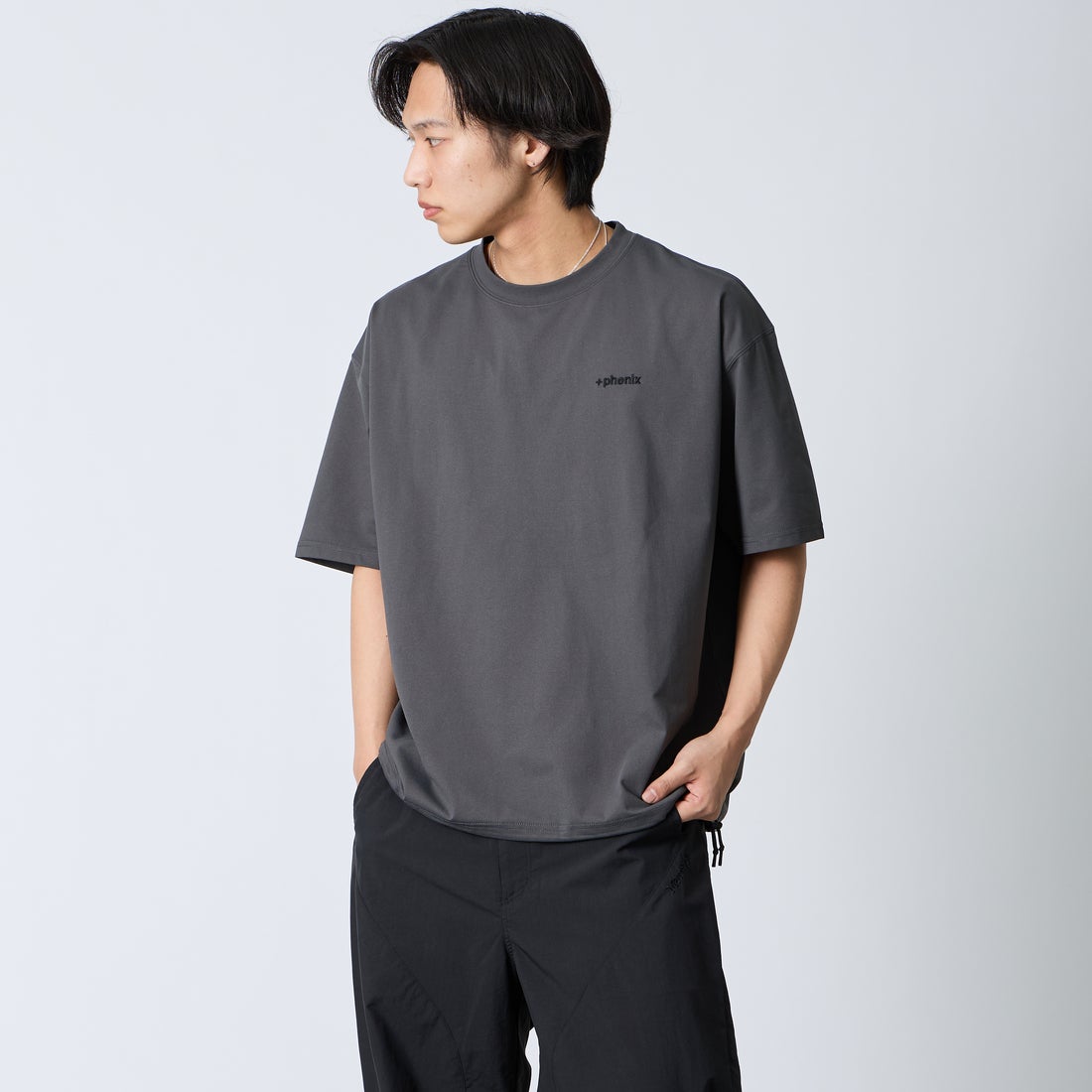 phenix [プラスフェニックス] 別注 ワンポイント刺繍ロゴ ドローコード