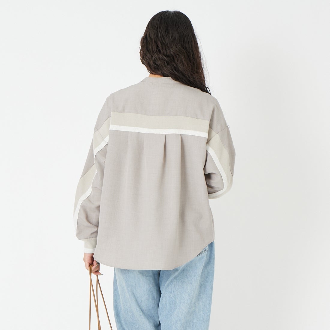 ｸﾞﾚｰ&&モデル身長：162cm 着用サイズ：F&&