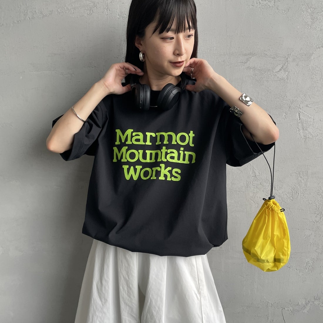 BLACK&&モデル身長：150cm 着用サイズ：S&&