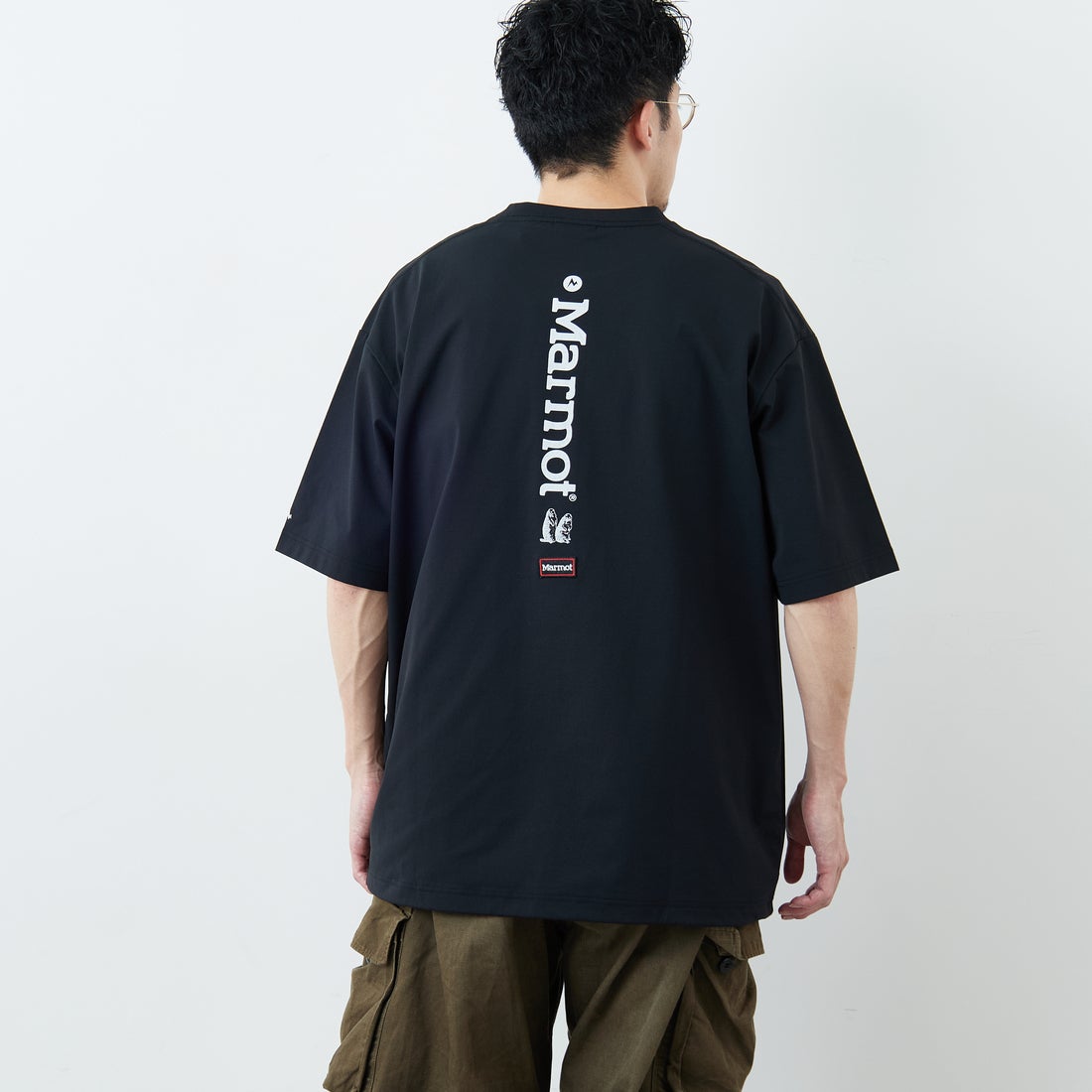 BLACK&&モデル身長：168cm 着用サイズ：L&&