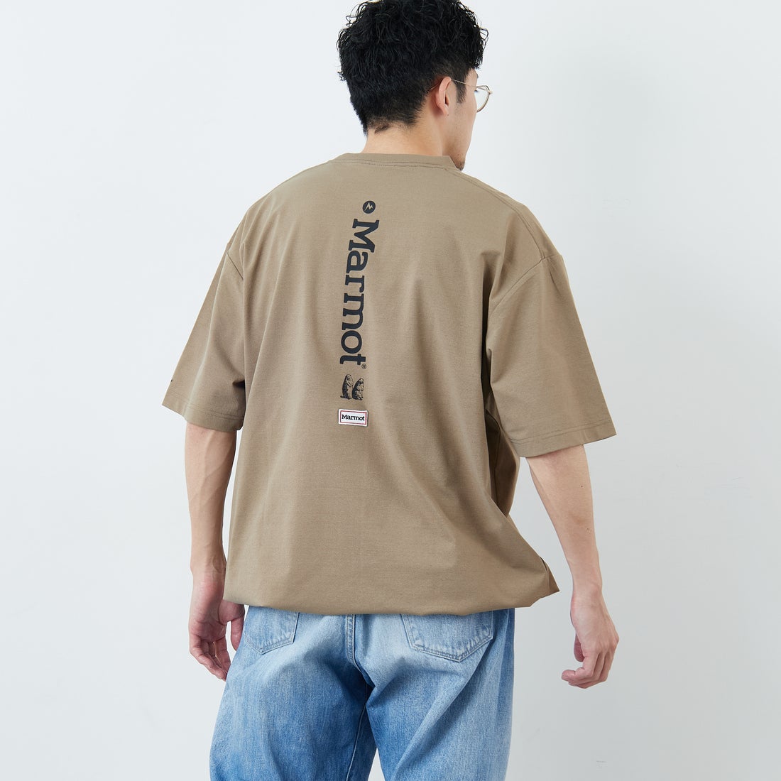 D.BEIGE&&モデル身長：168cm 着用サイズ：L&&