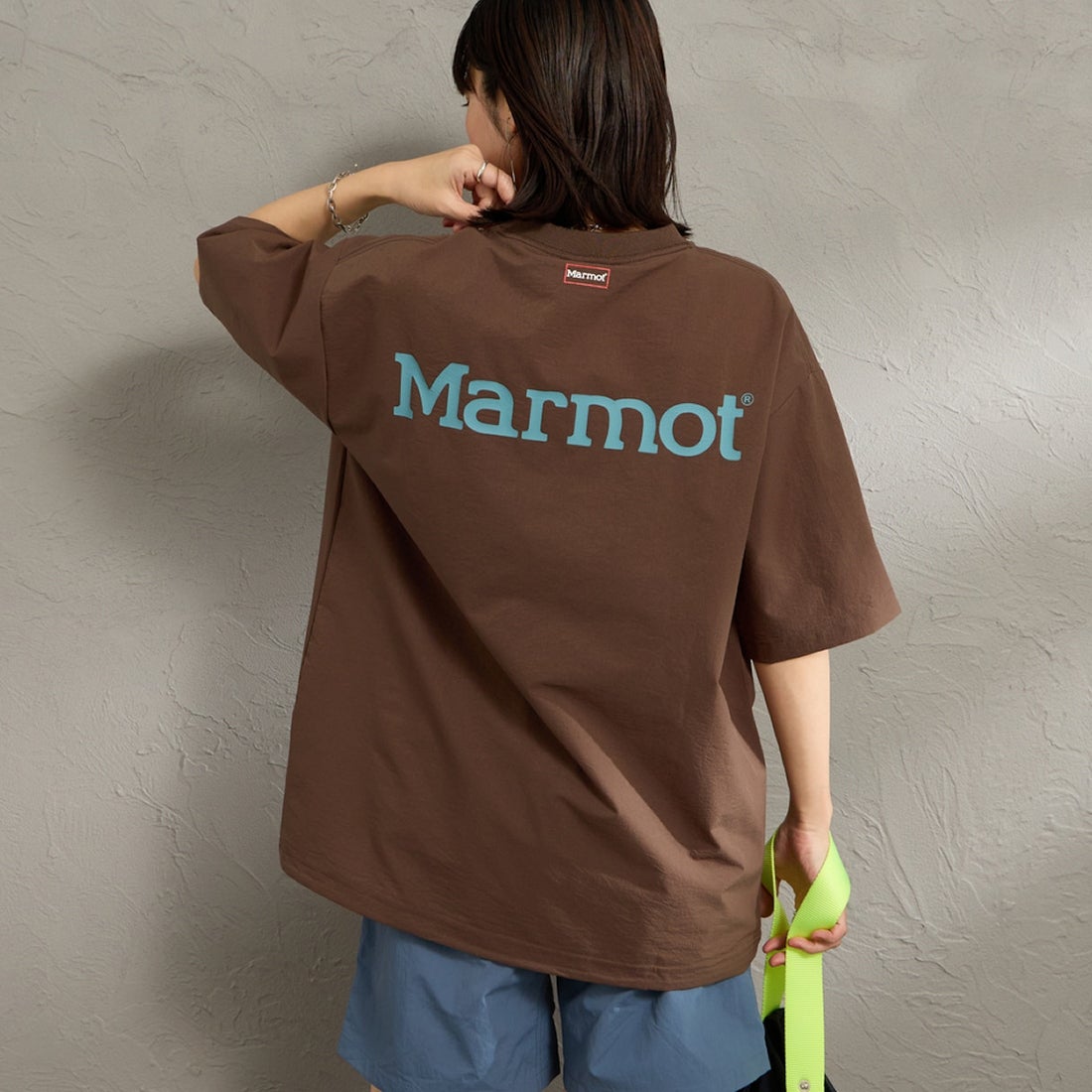 Marmot [マーモット] 別注 Dot Air バックプリント ショートスリーブT