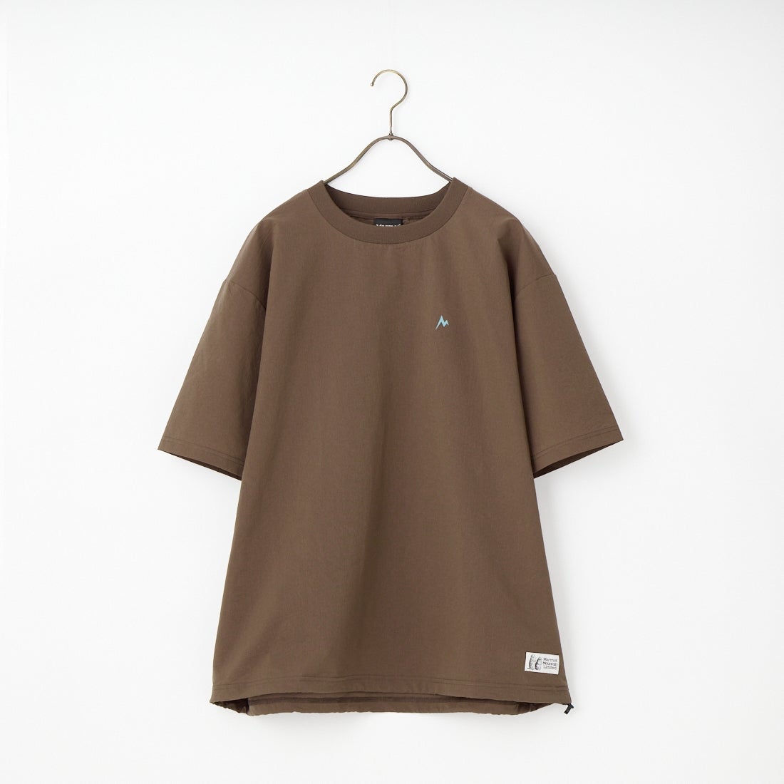 Marmot [マーモット] 別注 Dot Air バックプリント ショートスリーブTシャツ [MTSS26MTP333IN-JF] BROWN
