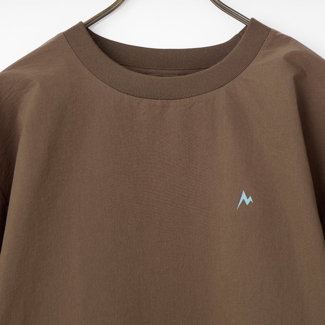 Marmot [マーモット] 別注 Dot Air バックプリント ショートスリーブTシャツ [MTSS26MTP333IN-JF] BROWN