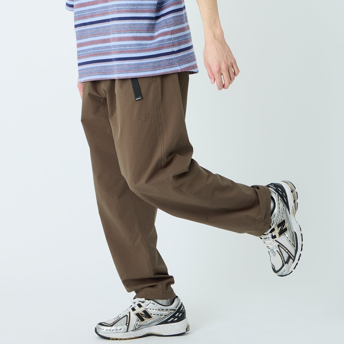 BROWN&&モデル身長：168cm 着用サイズ：L&&