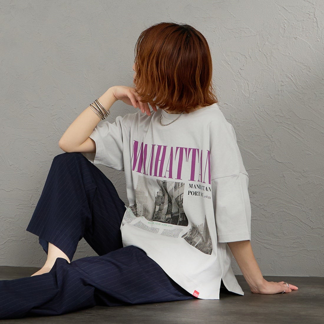 GRAY&&モデル身長：158cm 着用サイズ：F&&