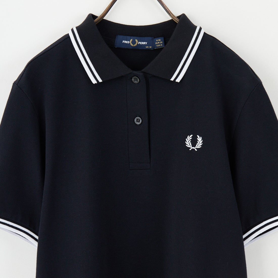 FRED PERRY [フレッドペリー] ツインティップ フレッドペリーシャツ [G3600] 350 BLACK