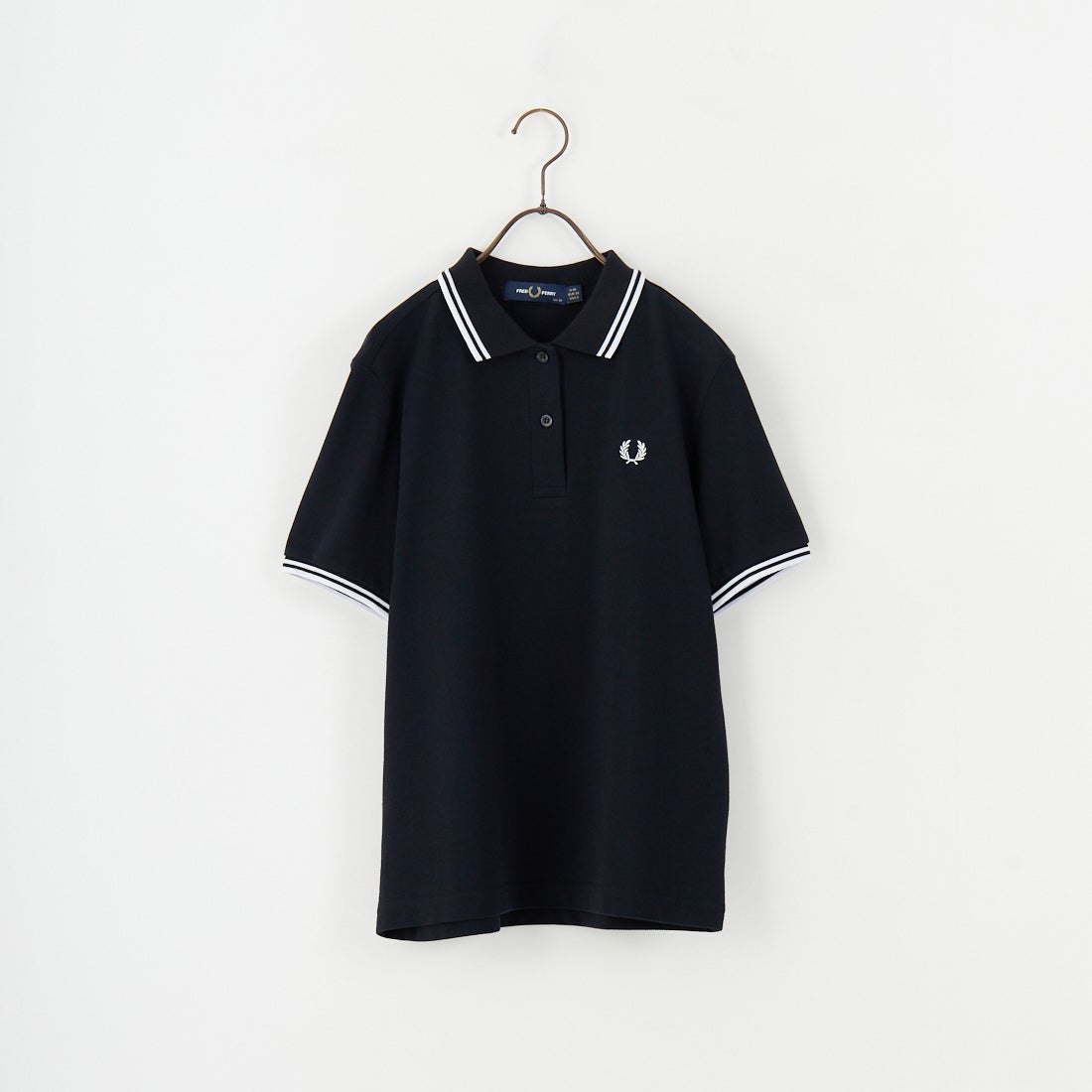 FRED PERRY [フレッドペリー] ツインティップ フレッドペリーシャツ [G3600] 350 BLACK
