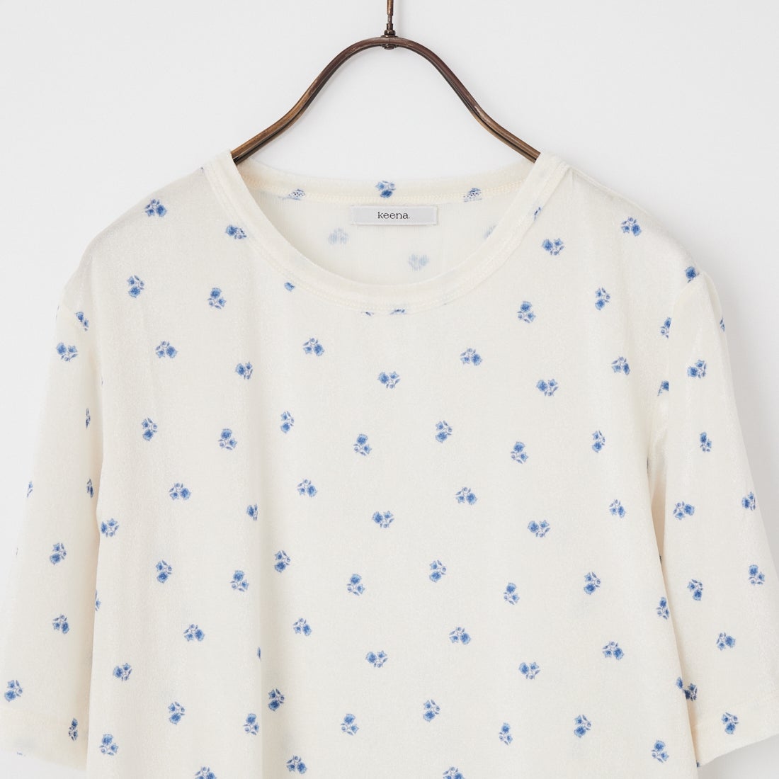 keena [キーナ] ベルベットTシャツ [SJ-26014KN] FLOWER