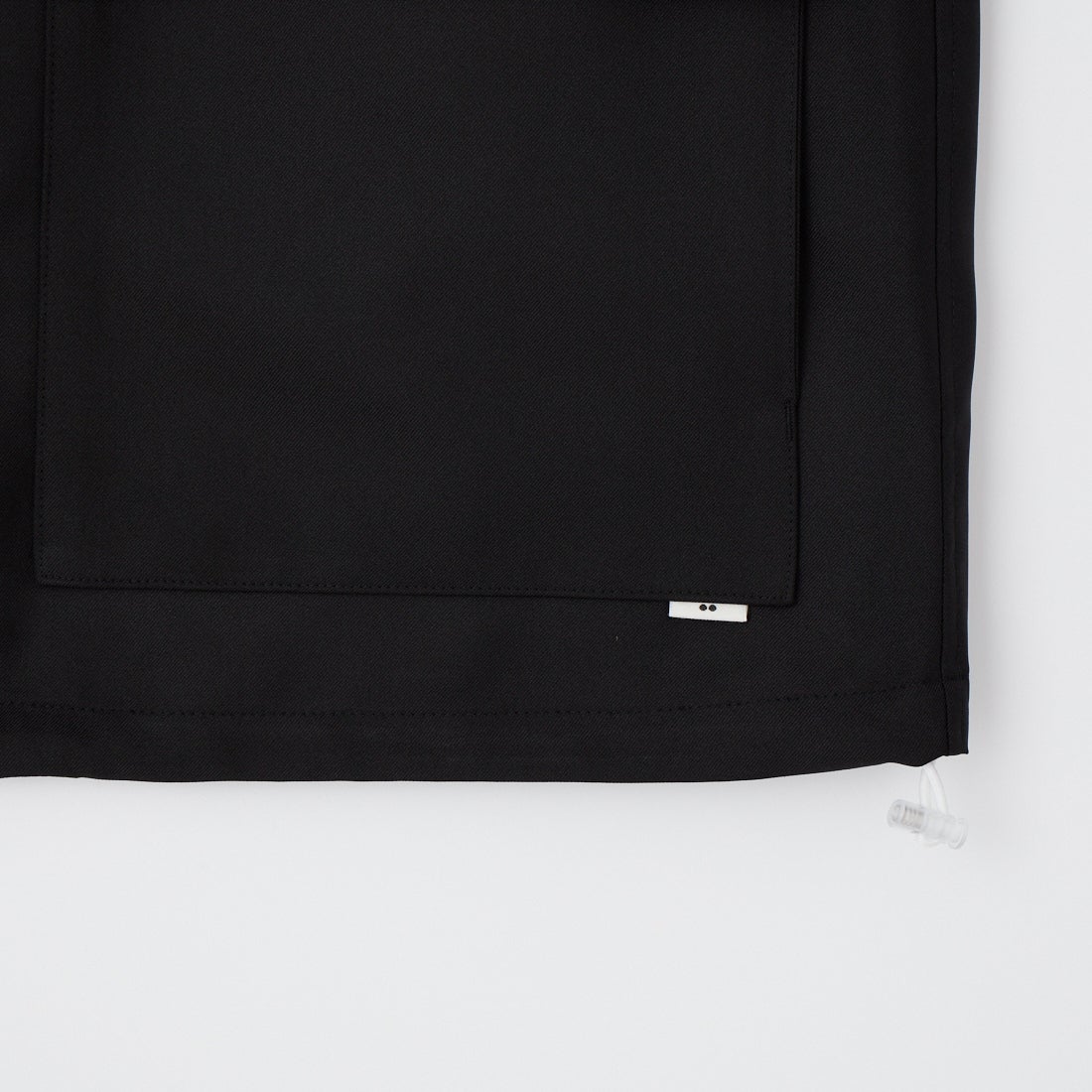 amne [アンヌ] ギャバジンユースフルベスト [AMN-VT-002] BLACK