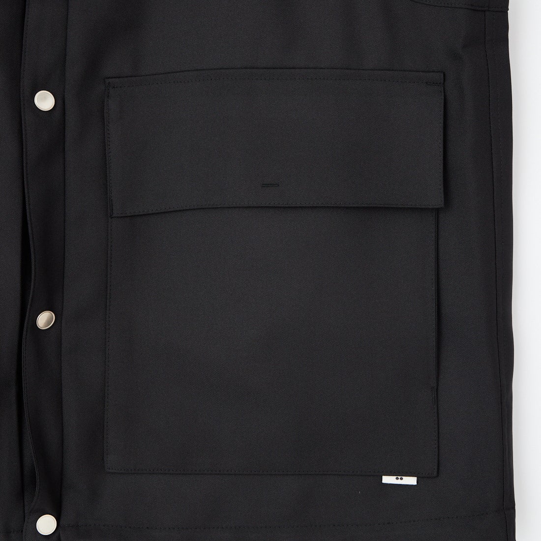 amne [アンヌ] ギャバジンユースフルベスト [AMN-VT-002] BLACK