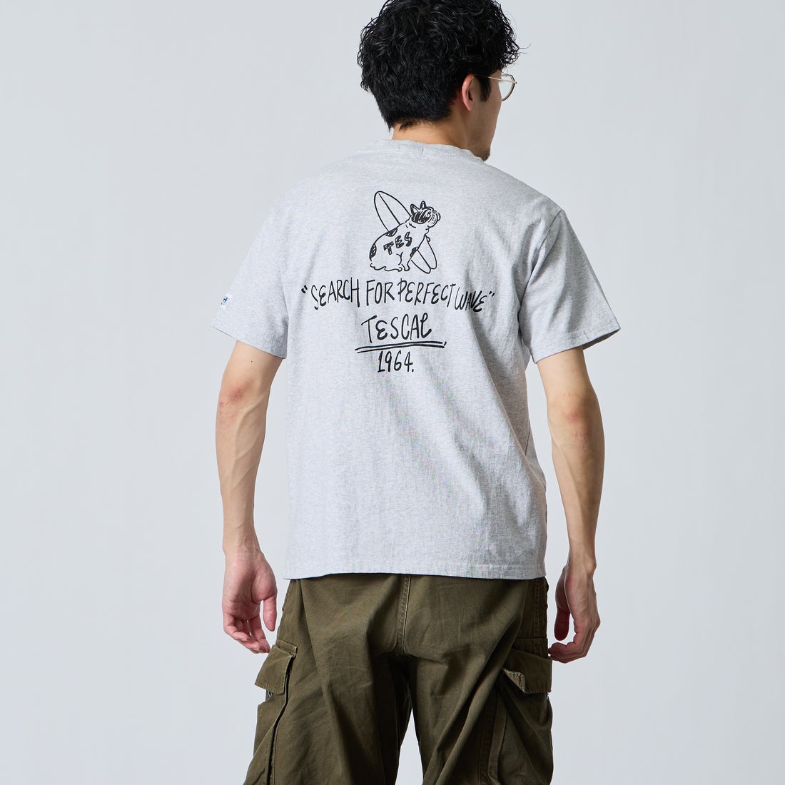 MIX GRAY&&モデル身長：168cm 着用サイズ：M&&