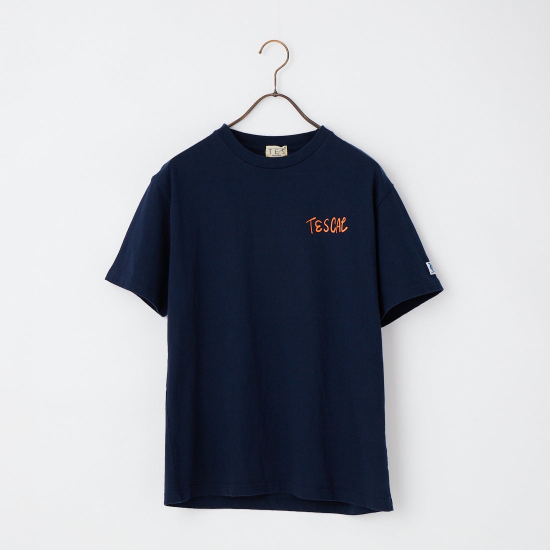 The Endless Summer [エンドレスサマー] 別注 手書き風ロゴ BUHIバックプリントTシャツ [FH-26574500-JF] NAVY