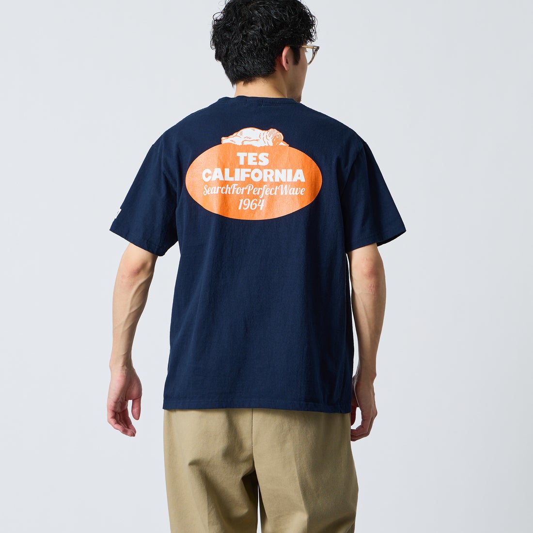 NAVY&&モデル身長：168cm 着用サイズ：L&&