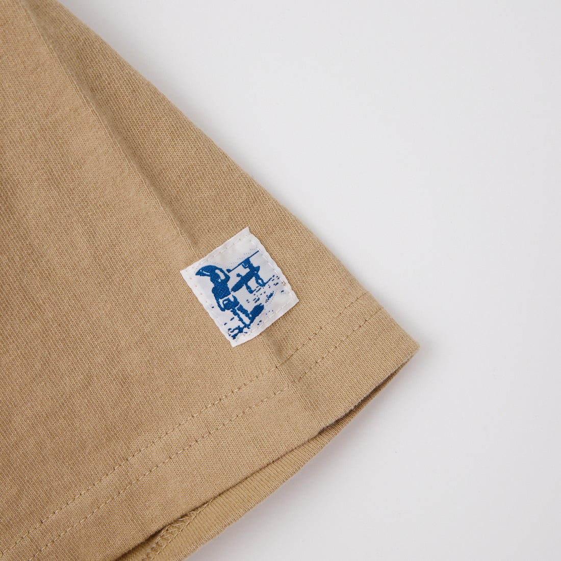 The Endless Summer [エンドレスサマー] 別注 オーバルロゴ バックプリントTシャツ [FH-26574504-JF] BEIGE