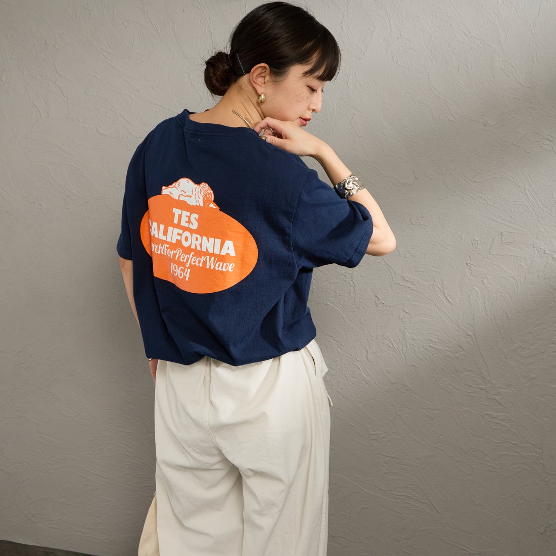 NAVY&&モデル身長：150cm 着用サイズ：S&&