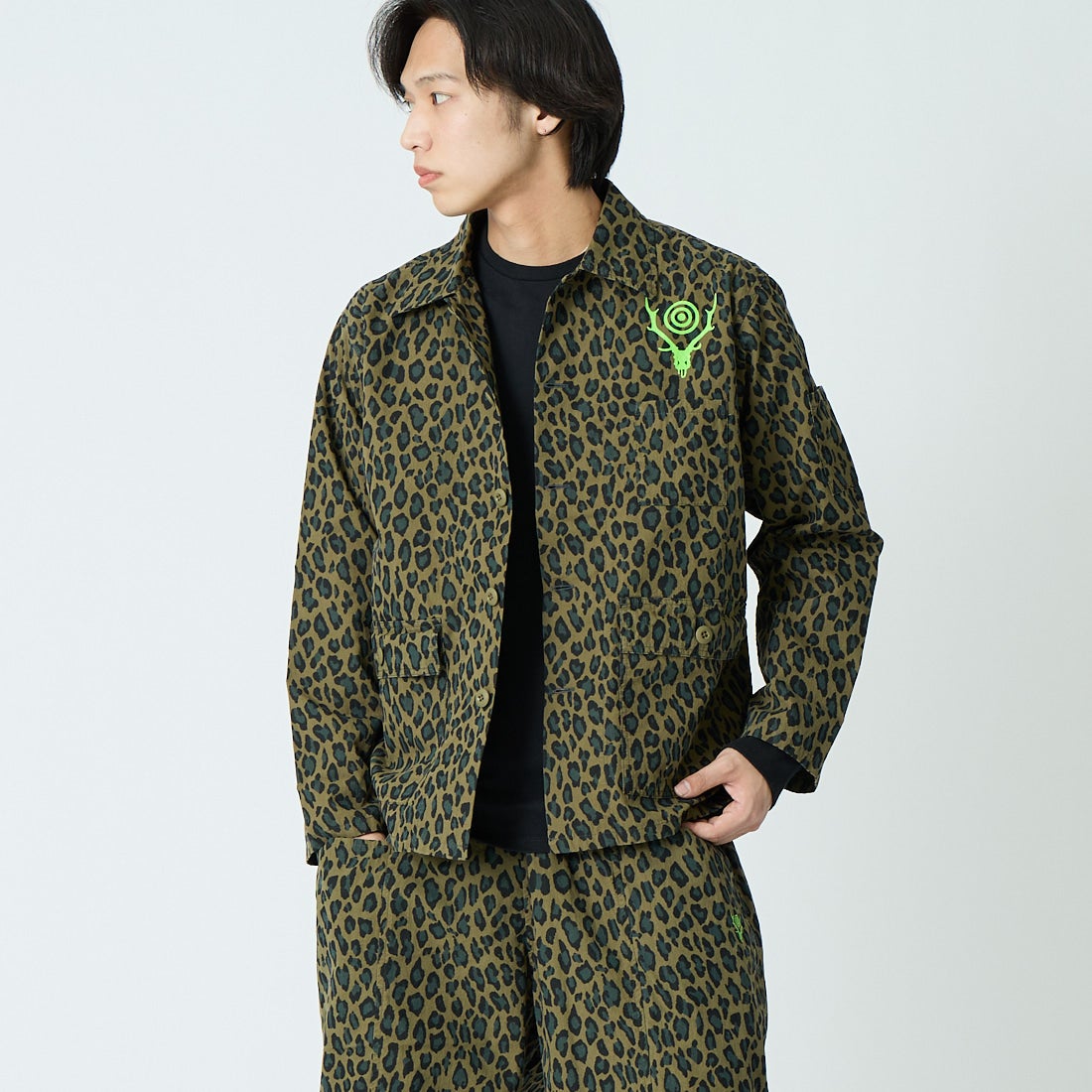 South2West8 [サウスツーウエストエイト] レンジャーシャツ [SX664] B OLIVE