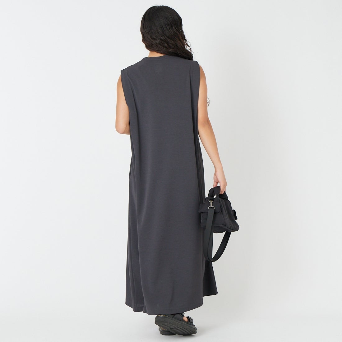 THE NORTH FACE [ザ ノースフェイス] マタニティヒートプロテクションワンピース [NTM12601] AG &&モデル身長：162cm 着用サイズ：L/XL&&