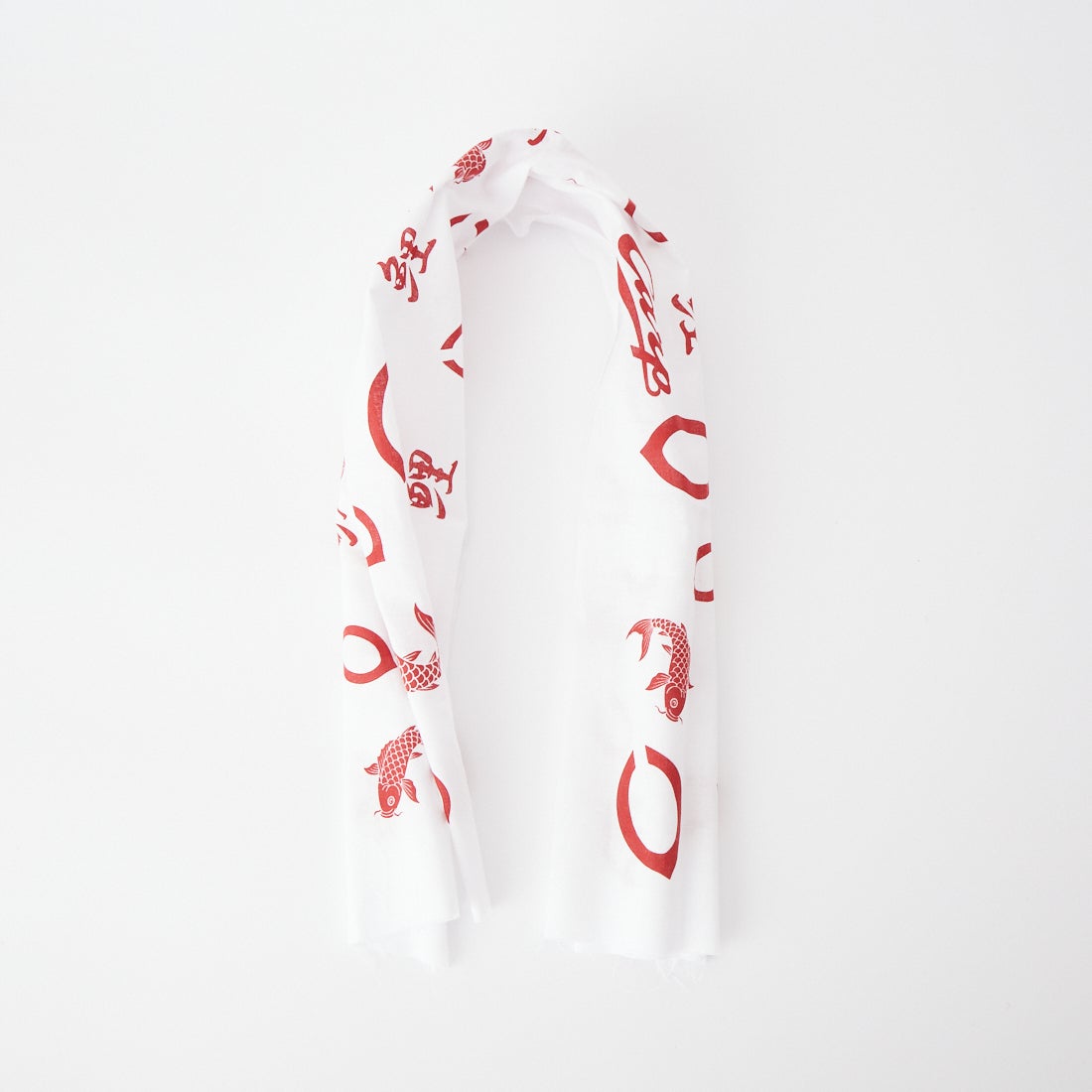 HIROSHIMA CARP × JEANSFACTORY [ヒロシマカープ × ジーンズファクトリー] 広島東洋カープ コラボ手ぬぐい [81793500] 60 ﾚｯﾄﾞ