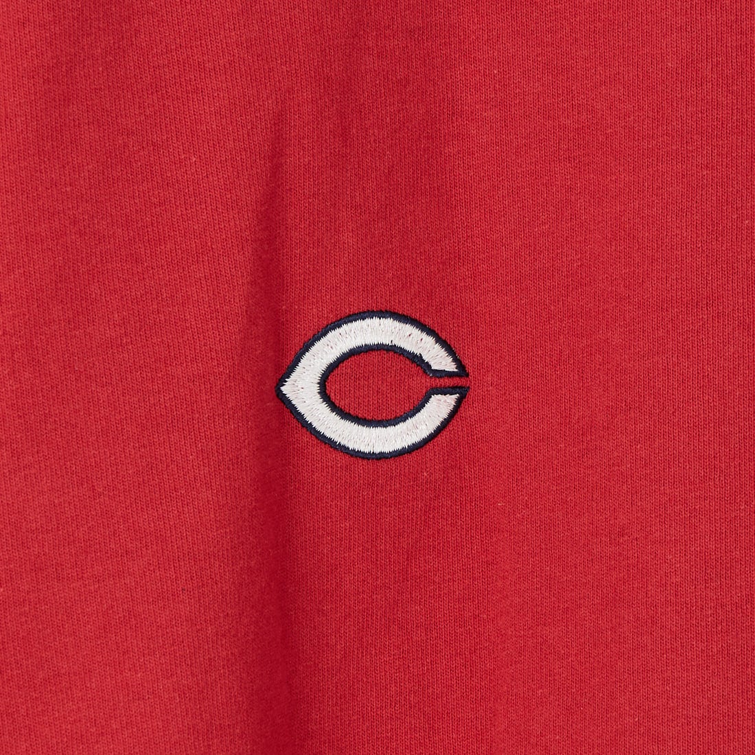 HIROSHIMA CARP × JEANSFACTORY [ヒロシマカープ × ジーンズファクトリー] 広島東洋カープ コラボ刺繍Tシャツ [6547001] 10 B RED C