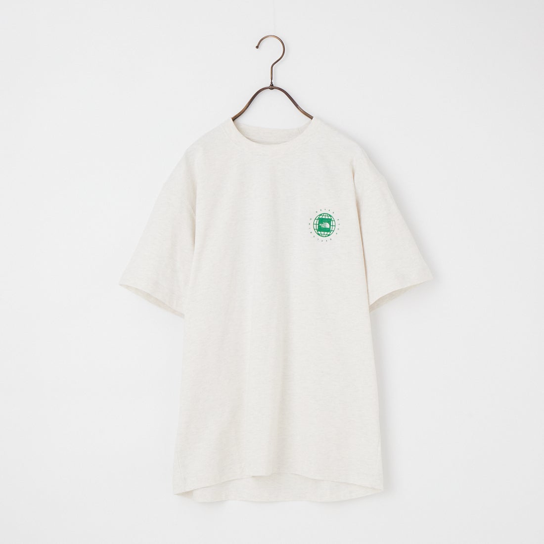 THE NORTH FACE [ザ ノースフェイス] ショートスリーブジオスクエアロゴTシャツ [NT32633] WT