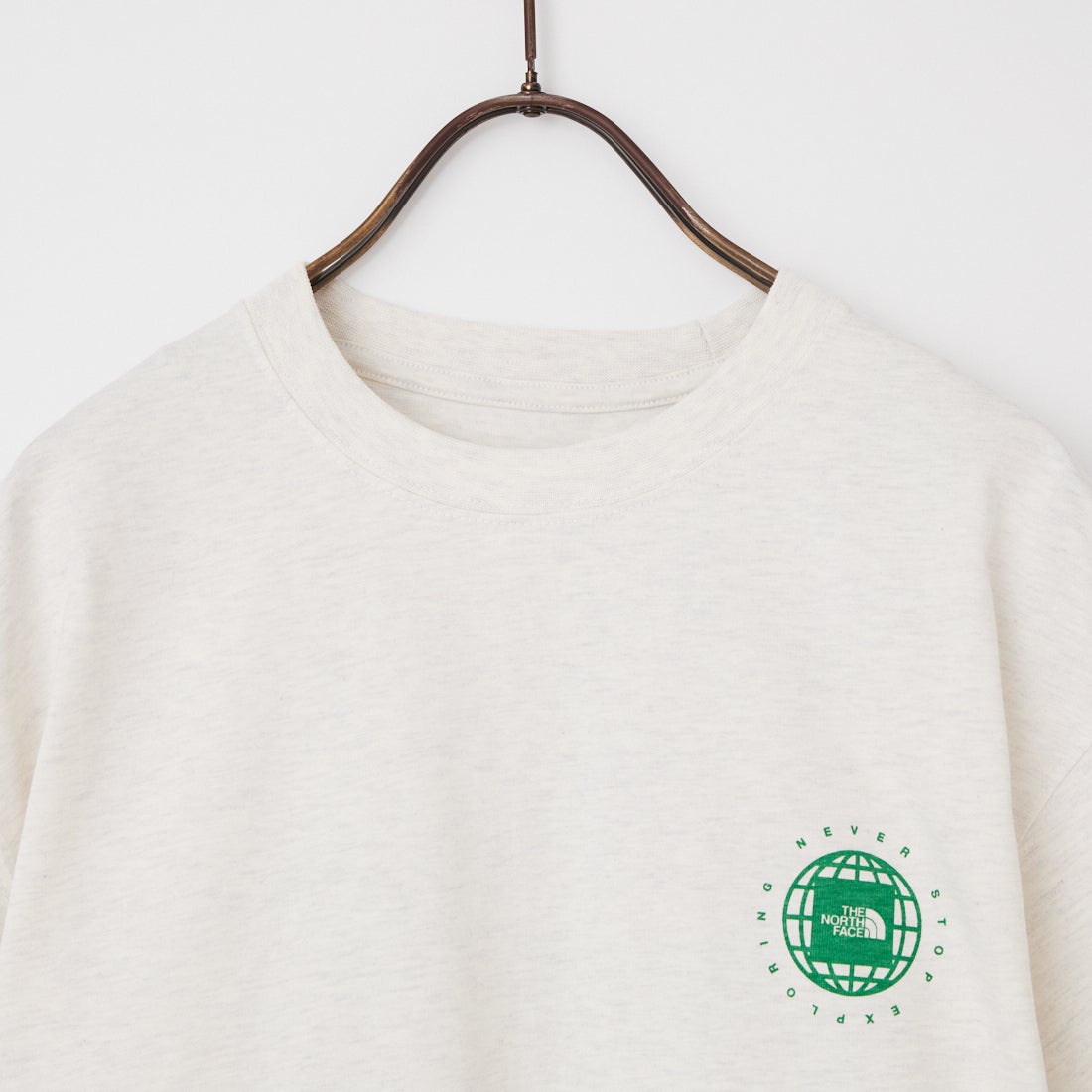 THE NORTH FACE [ザ ノースフェイス] ショートスリーブジオスクエアロゴTシャツ [NT32633] WT