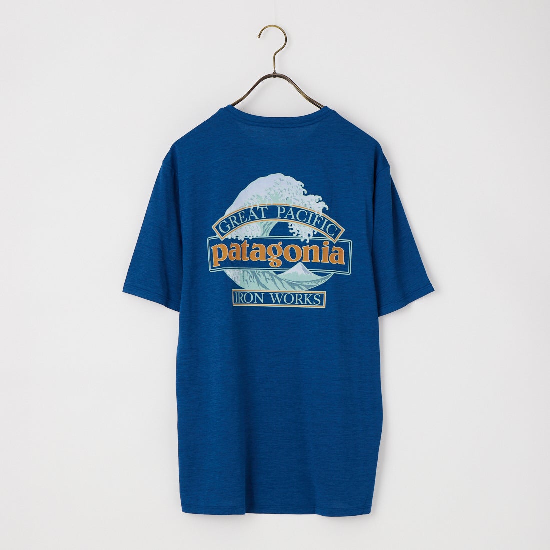 patagonia [パタゴニア] メンズ キャプリーン クールデイリーシャツ(グレート・ウェーブス) [45456] DYWH &&モデル身長：179cm 着用サイズ：S&&