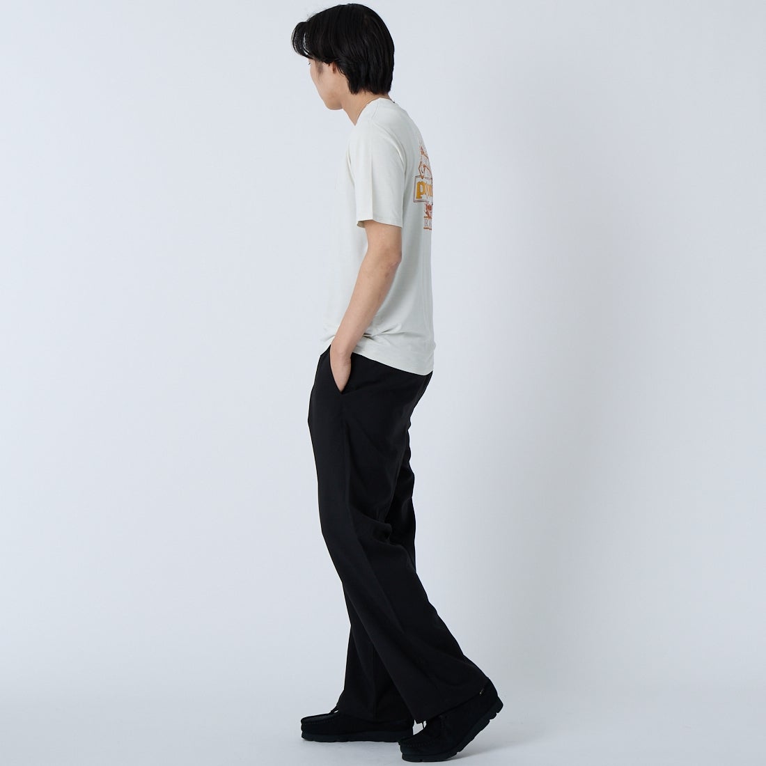 patagonia [パタゴニア] メンズ キャプリーン クールデイリーシャツ(グレート・ウェーブス) [45456] DYWH &&モデル身長：179cm 着用サイズ：S&&