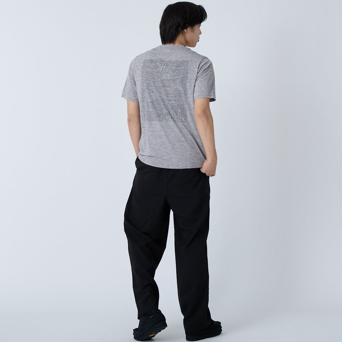 patagonia [パタゴニア] メンズ キャプリーン クールデイリーシャツ(ストラタスパイア) [45479] FEA &&モデル身長：179cm 着用サイズ：S&&